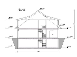 Fertighaus Haus 098 - Var. 009 von Langstein Immobilien Ausbauhaus ab 193361€, Satteldach-Klassiker Grundriss 3