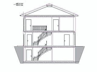 Fertighaus Haus 123 - Var. 015 von Langstein Immobilien Ausbauhaus ab 186759€, Stadtvilla Grundriss 3