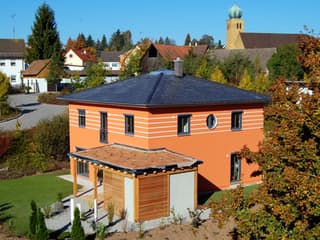 Fertighaus LaTosca Magnolie von FischerHaus Ausbauhaus ab 173915€, Stadtvilla Außenansicht 1