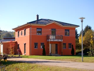 Fertighaus LaTosca Magnolie von FischerHaus Ausbauhaus ab 173915€, Stadtvilla Außenansicht 2