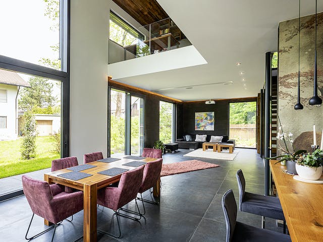 Fertighaus Haus Alex von Leitsch Haus, Satteldach-Klassiker Innenansicht 1
