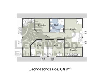 Blockhaus Ancona von LéonWood® Holz-Blockhaus Bausatzhaus ab 176659€, Blockhaus Grundriss 2