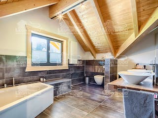 Blockhaus Kodiak Country von LéonWood® Holz-Blockhaus Bausatzhaus ab 197056€, Blockhaus Innenansicht 6