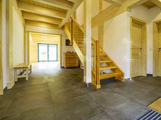 Blockhaus Lapin Kulta von LéonWood® Holz-Blockhaus Bausatzhaus ab 195802€, Blockhaus Innenansicht 2