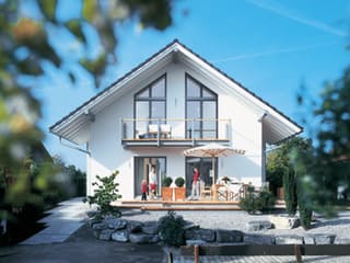 Fertighaus Lichtenau 159 von Keitel-Haus, Satteldach-Klassiker Außenansicht 1