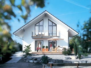 Fertighaus Lichtenau 160 von Keitel-Haus, Satteldach-Klassiker Außenansicht 1