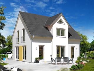 Massivhaus Lichthaus 121 Style von Town & Country Haus Deutschland, Satteldach-Klassiker Außenansicht 4