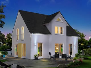 Massivhaus Lichthaus 121 Style von Town & Country Haus Deutschland, Satteldach-Klassiker Außenansicht 5