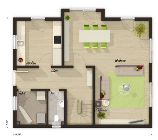 Lichthaus 121 Floorplan 1