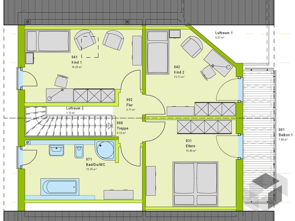 LifeStyle 10 V1 (out) von massa haus Grundriss
