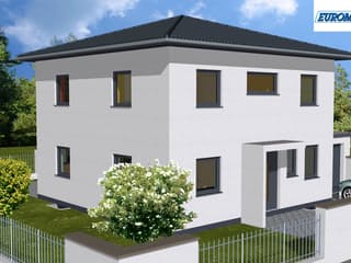 Massivhaus Lifestyle 145 ZD von EUROMAC 2 S.A.S. Bausatzhaus ab 42063€, Stadtvilla Außenansicht 1
