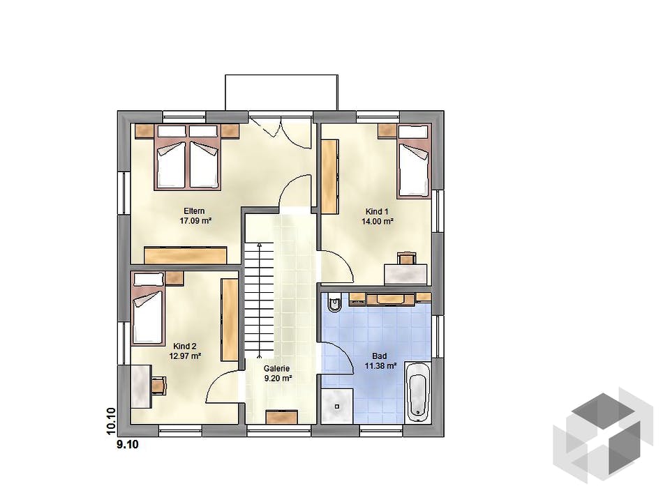 Lifestyle 145 ZD von EUROMAC 2 Grundriss