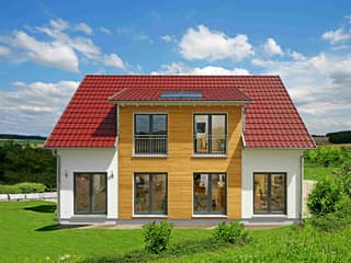 Fertighaus Limbach von Keitel-Haus, Satteldach-Klassiker Außenansicht 3