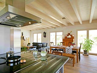 Fertighaus Limbach von Keitel-Haus, Satteldach-Klassiker Innenansicht 1