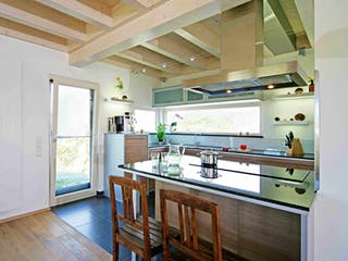 Fertighaus Limbach von Keitel-Haus, Satteldach-Klassiker Innenansicht 2