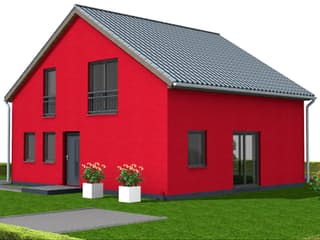 Fertighaus Linda 130 von Klaus Kowalski Immobilien Schlüsselfertig ab 176033€, Satteldach-Klassiker Außenansicht 3