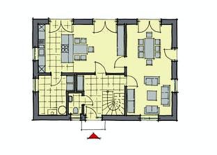 Lindenallee - Var. 1 Grundriss
