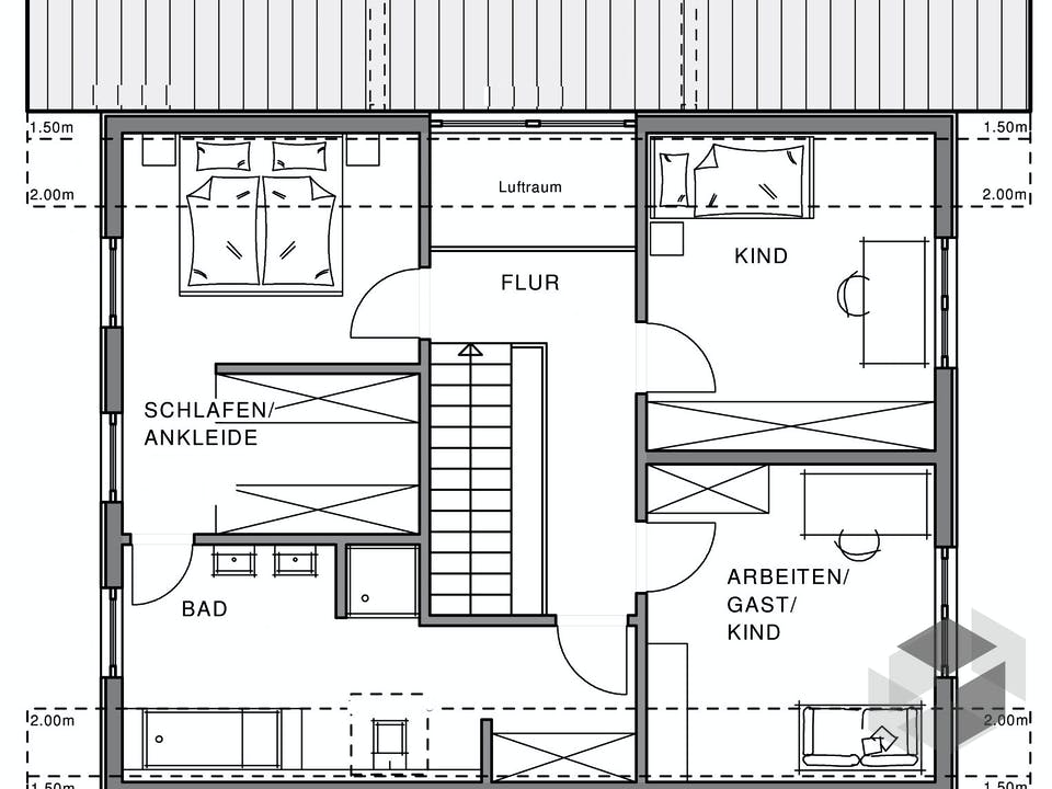 Linear von Meisterstück-HAUS Grundriss