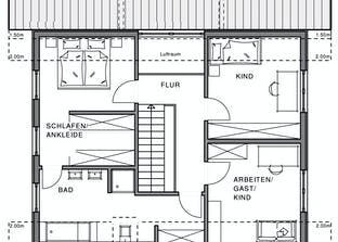 Linear Grundriss