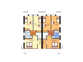 Fertighaus Lisa-Marie 159 von Klaus Kowalski Immobilien Schlüsselfertig ab 171500€, Satteldach-Klassiker Grundriss 2