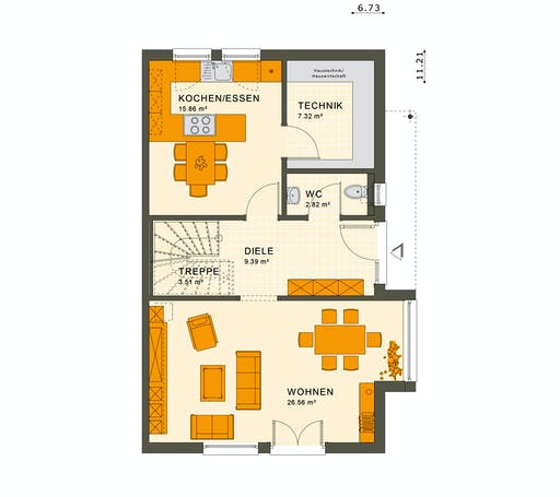 Living Haus - Solution 126 L V2 Floorplan 1