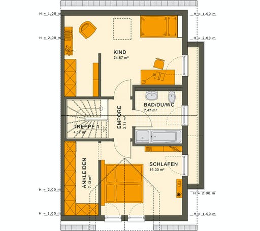 Living Haus - Solution 126 L V2 Floorplan 2