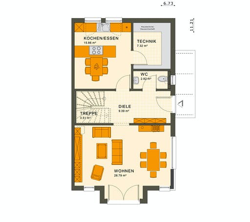 Living Haus - Solution 126 L V3 Floorplan 1