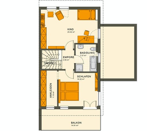 Living Haus - Solution 126 L V4 Floorplan 2