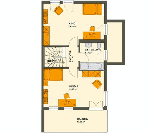 Living Haus - Solution 126 XL V3 Floorplan 2