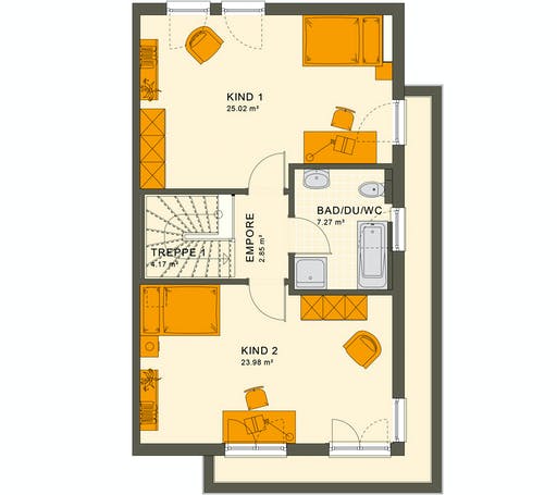 Living Haus - Solution 126 XL V4 Floorplan 2