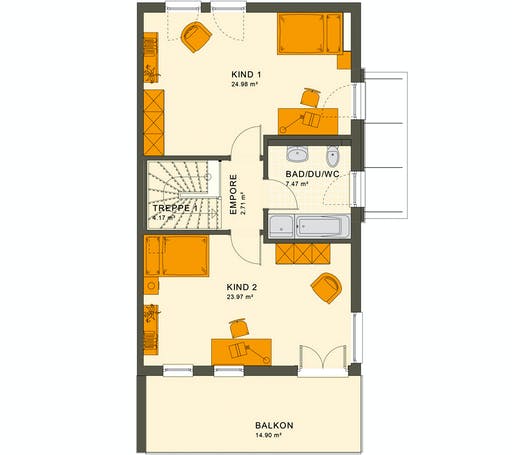Living Haus - Solution 126 XL V5 Floorplan 2