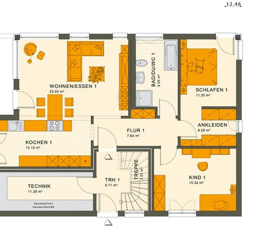 Living Haus - Solution 204 V2 Floorplan 1