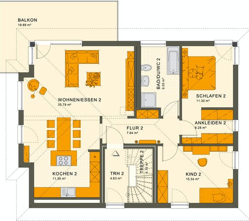 Living Haus - Solution 204 V6 Floorplan 2