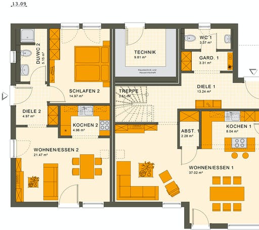Living Haus - Solution 230 V2 Floorplan 1