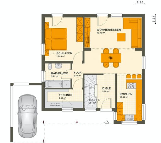 Living Haus - Solution 78 V10 Floorplan 1