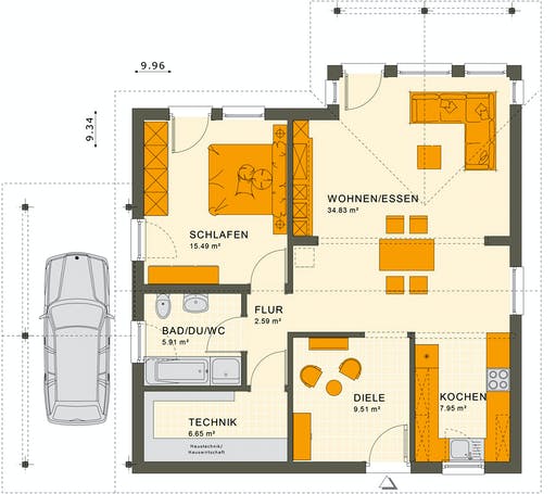Living Haus - Solution 78 V2 Floorplan 1