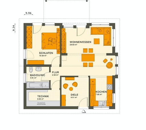Living Haus - Solution 78 V4 Floorplan 1