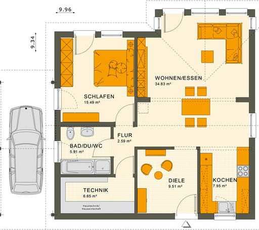 Living Haus - Solution 78 V5 Floorplan 1