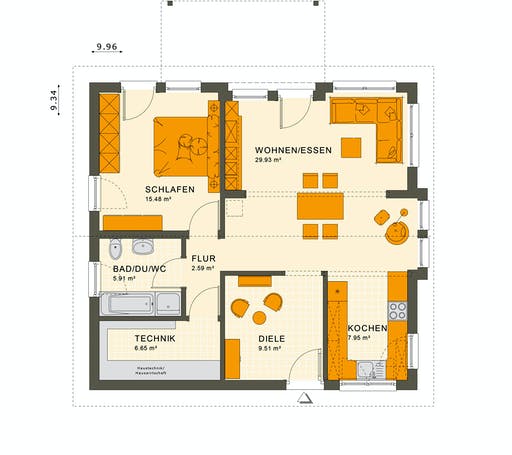 Living Haus - Solution 78 V6 Floorplan 1