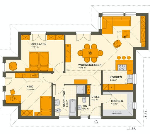 Living Haus - Solution 87 V4 Floorplan 1