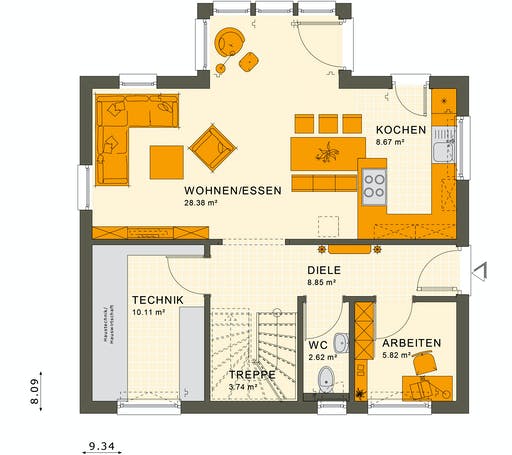 Living Haus - Sunshine 125 V4 Floorplan 1