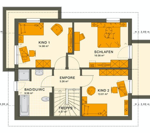 Living Haus - Sunshine 125 V5 Floorplan 2