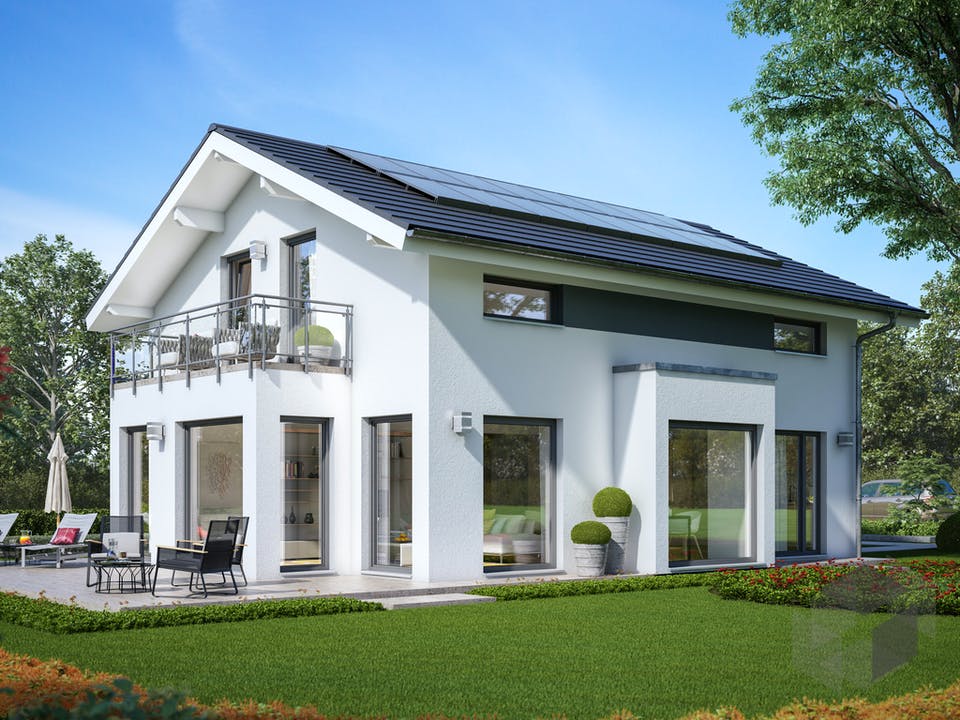 SUNSHINE 143 V4 von Living Haus Außenansicht