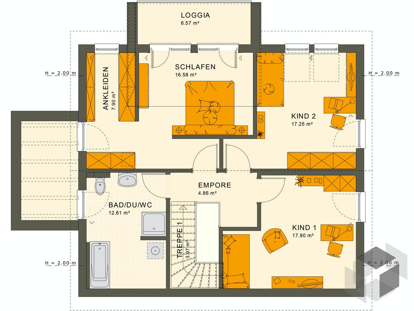 Einfamilienhaus SUNSHINE 165 V5 von Living Fertighaus | Fertighaus.de