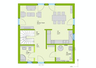 modernSTYLE 134 S Grundriss