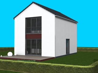 Fertighaus Liz 79 von Klaus Kowalski Immobilien Schlüsselfertig ab 139897€, Satteldach-Klassiker Außenansicht 2