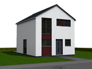 Fertighaus Liz 79 von Klaus Kowalski Immobilien Schlüsselfertig ab 139897€, Satteldach-Klassiker Außenansicht 4