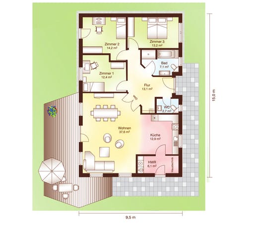 Lökken Floorplan 1