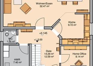 Architektenhaus Luna Grundriss