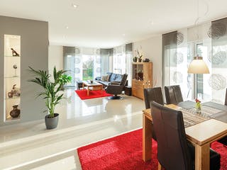 Fertighaus Bungalow Walmdach 130 von LUXHAUS, Bungalow Innenansicht 1